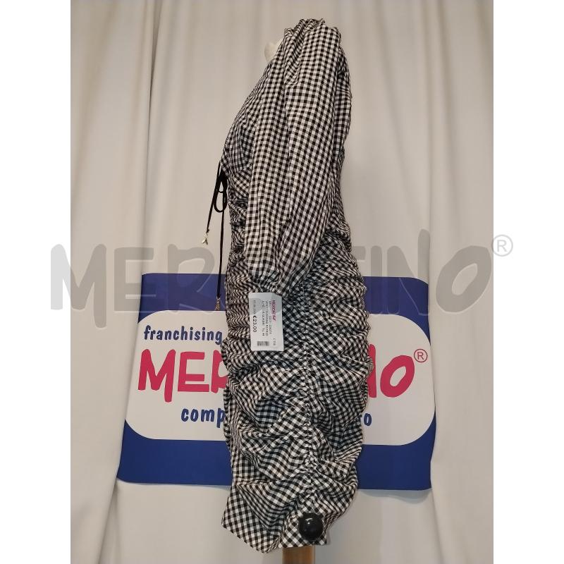 VESTITO DONNA PATRIZIA PEPE A QUADRI BIANCO E NERO | Mercatino dell'Usato Catania stazione centrale 2