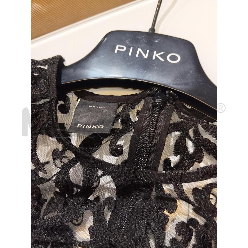VESTITO DONNA PINKO NERO  | Mercatino dell'Usato Catania stazione centrale 5