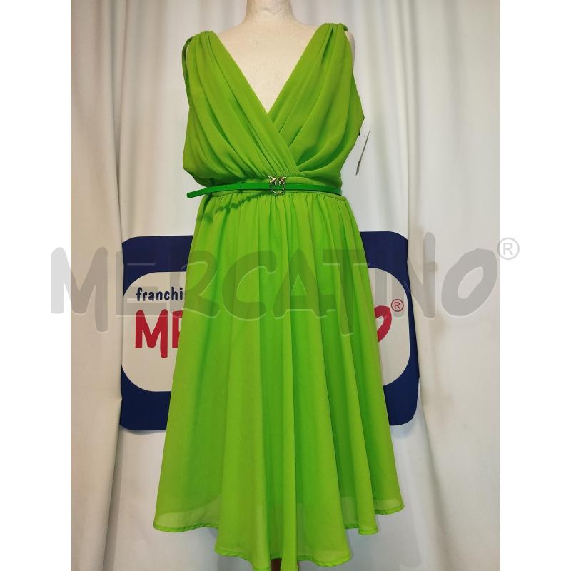 VESTITO DONNA PINKO VERDE  | Mercatino dell'Usato Catania stazione centrale 1