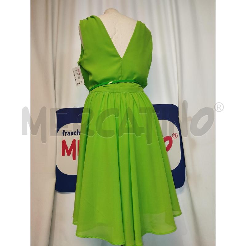 VESTITO DONNA PINKO VERDE  | Mercatino dell'Usato Catania stazione centrale 3