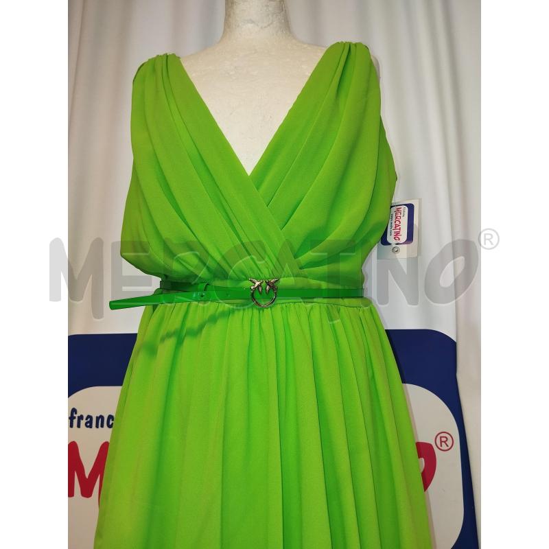 VESTITO DONNA PINKO VERDE  | Mercatino dell'Usato Catania stazione centrale 4