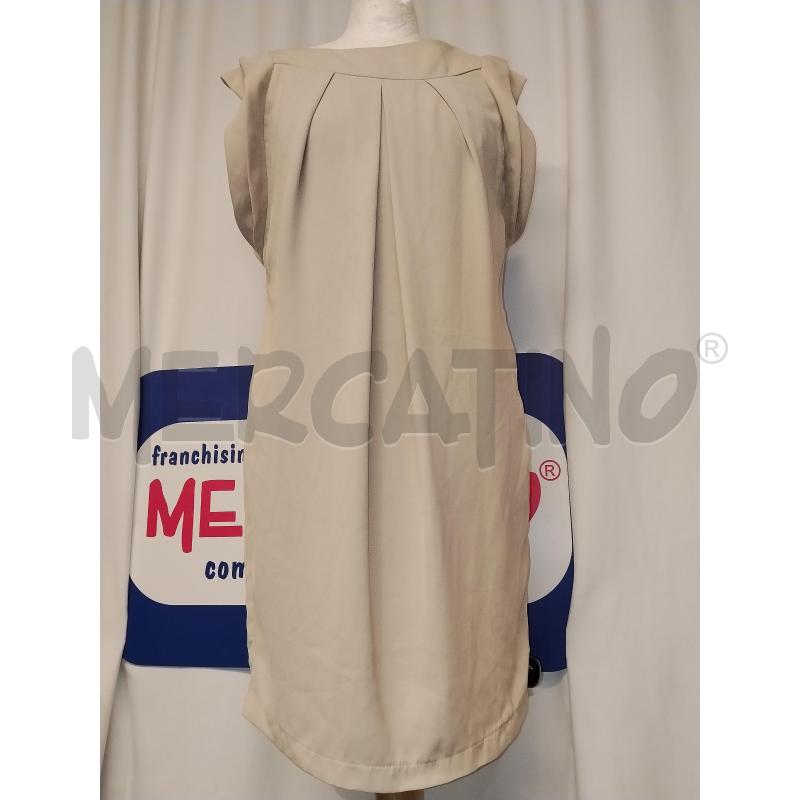 VESTITO DONNA RINASCIMENTO BEIGE | Mercatino dell'Usato Catania stazione centrale 1