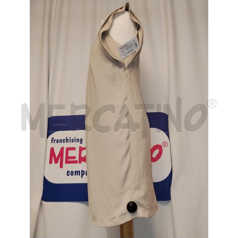 VESTITO DONNA RINASCIMENTO BEIGE | Mercatino dell'Usato Catania stazione centrale 2