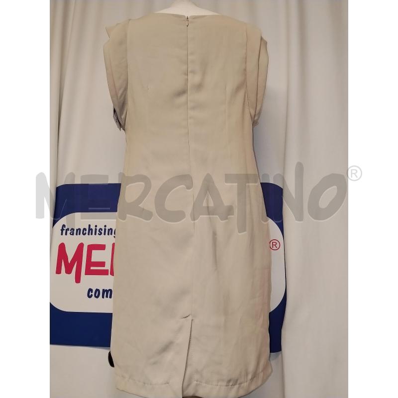 VESTITO DONNA RINASCIMENTO BEIGE | Mercatino dell'Usato Catania stazione centrale 3