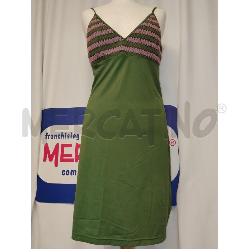 VESTITO DONNA SABBIA VERDE | Mercatino dell'Usato Catania stazione centrale 1