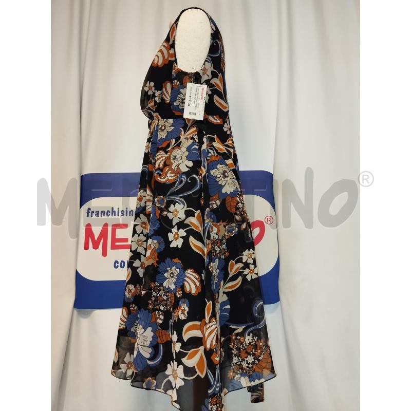 VESTITO DONNA SANDRO FERRONE BLU A FANTASIA | Mercatino dell'Usato Catania stazione centrale 2