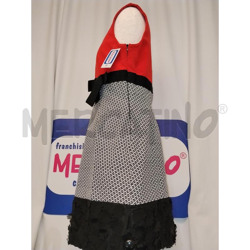 VESTITO DONNA SANDRO FERRONE CORALLO  E NERO | Mercatino dell'Usato Catania stazione centrale 2