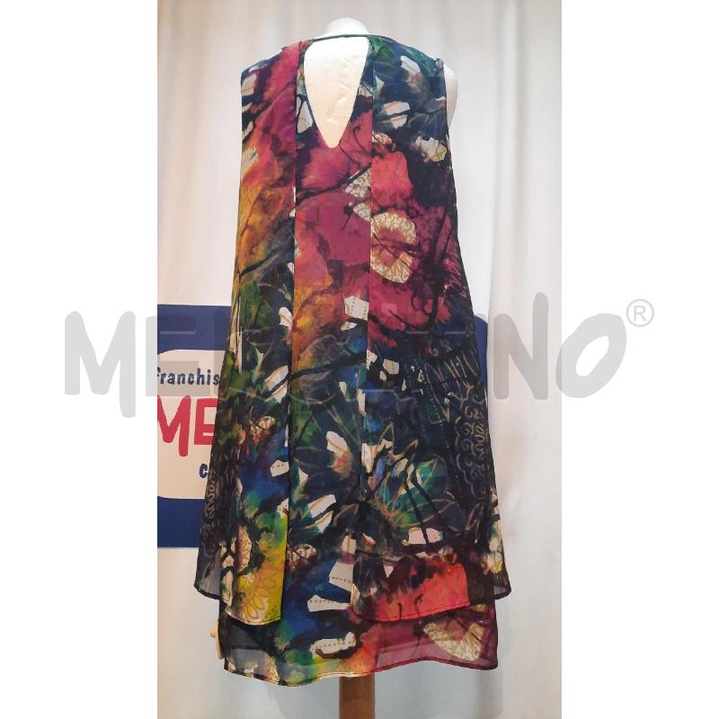 VESTITO DONNA SANDRO FERRONE MULTICOR | Mercatino dell'Usato Catania stazione centrale 3
