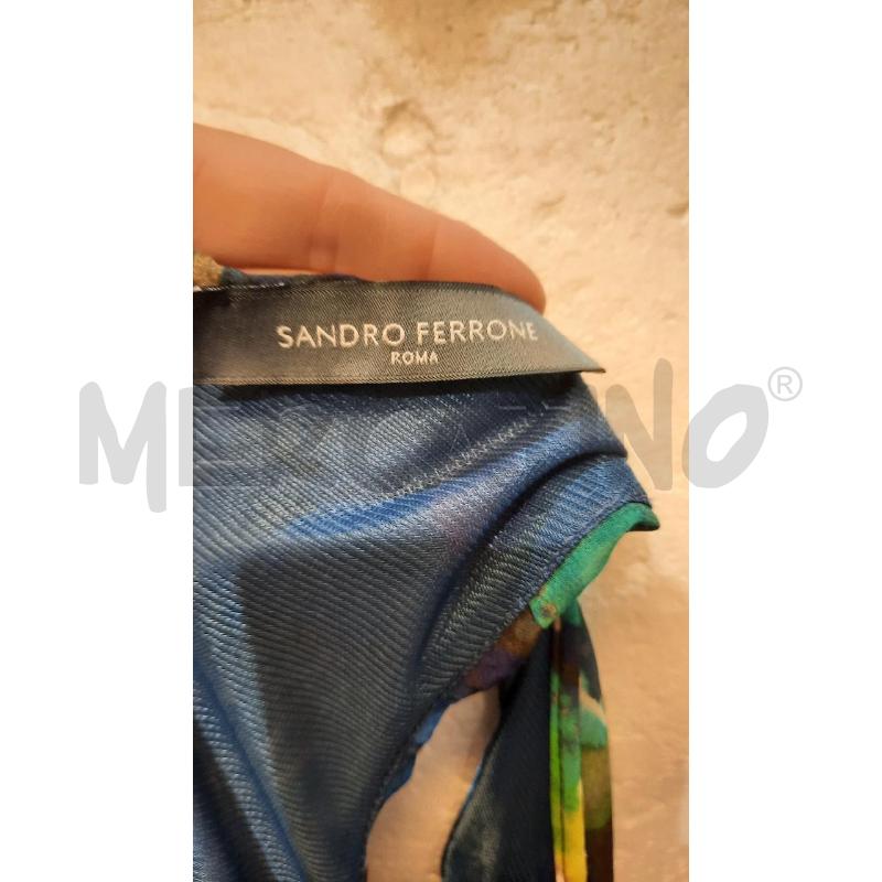 VESTITO DONNA SANDRO FERRONE MULTICOR | Mercatino dell'Usato Catania stazione centrale 4
