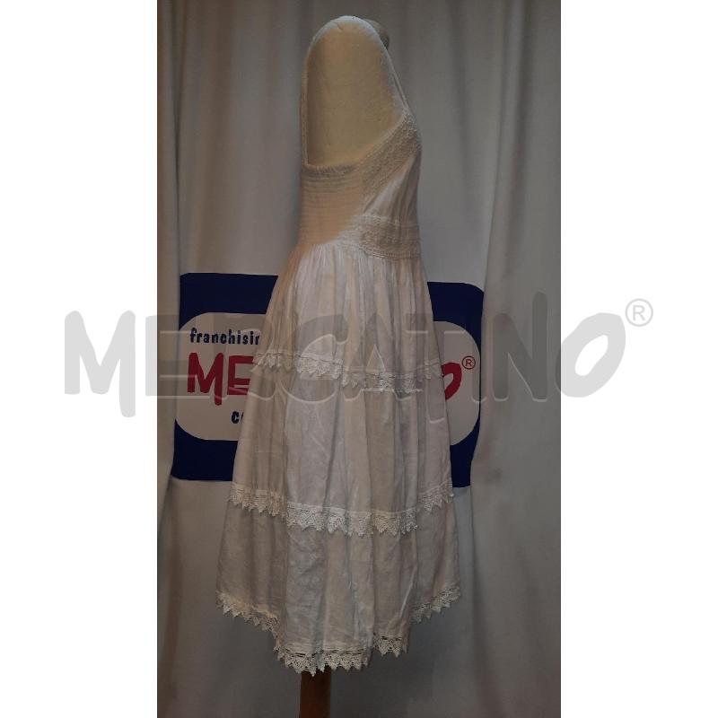 VESTITO DONNA SHIRA BIANCA  | Mercatino dell'Usato Catania stazione centrale 2