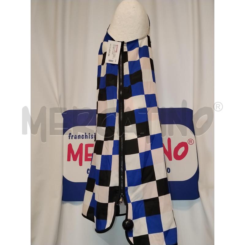 VESTITO DONNA SPORT MAX  CODE  A QUADRI BLU ELETTRICO E BIANCO  | Mercatino dell'Usato Catania stazione centrale 2