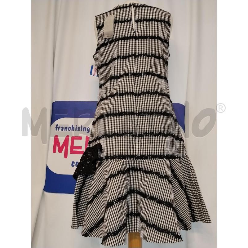 VESTITO DONNA TENSIONE IN NERO E BIANCO A QUADRI  | Mercatino dell'Usato Catania stazione centrale 3
