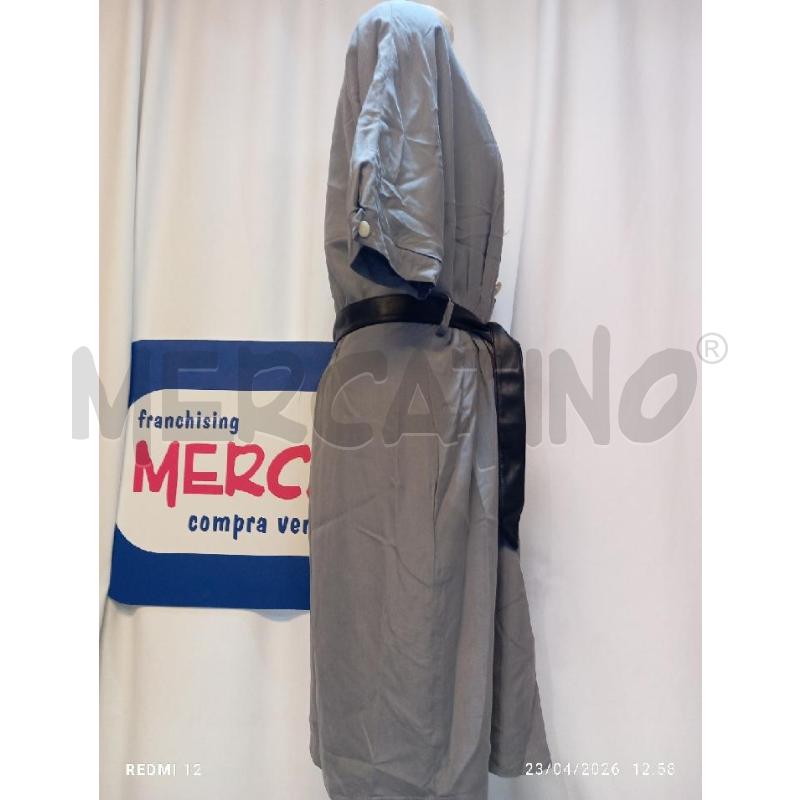 VESTITO DONNA TEUTLOFF GRIGIO  | Mercatino dell'Usato Catania stazione centrale 2