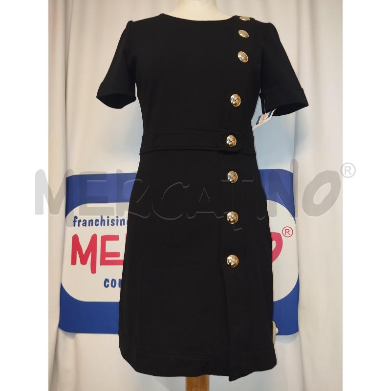 VESTITO DONNA TWINSET NERO CON BOTTONI DORATI | Mercatino dell'Usato Catania stazione centrale 1