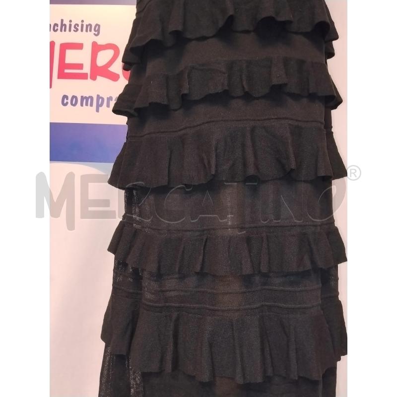 VESTITO DONNA TWINSET NERO CON VOILA | Mercatino dell'Usato Catania stazione centrale 5