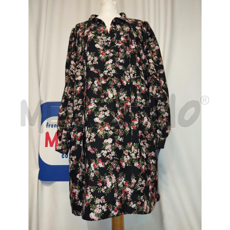 VESTITO DONNA TWINSET NERO  A FIORI  | Mercatino dell'Usato Catania stazione centrale 1