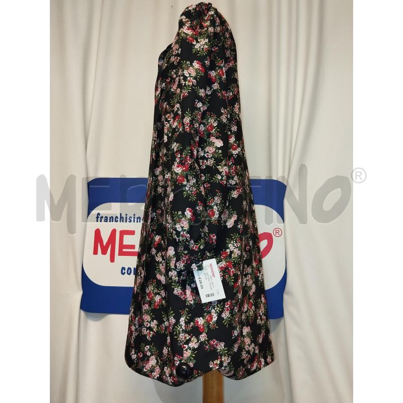 VESTITO DONNA TWINSET NERO  A FIORI  | Mercatino dell'Usato Catania stazione centrale 2