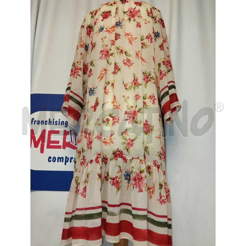VESTITO DONNA TWINSET ROSA A FANTASIA TRASPARENTE | Mercatino dell'Usato Catania stazione centrale 3
