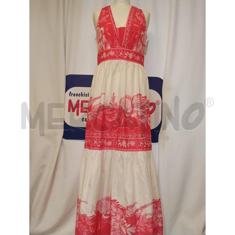 VESTITO DONNA TWINSET ROSA E BIANCO LUNGO  | Mercatino dell'Usato Catania stazione centrale 1