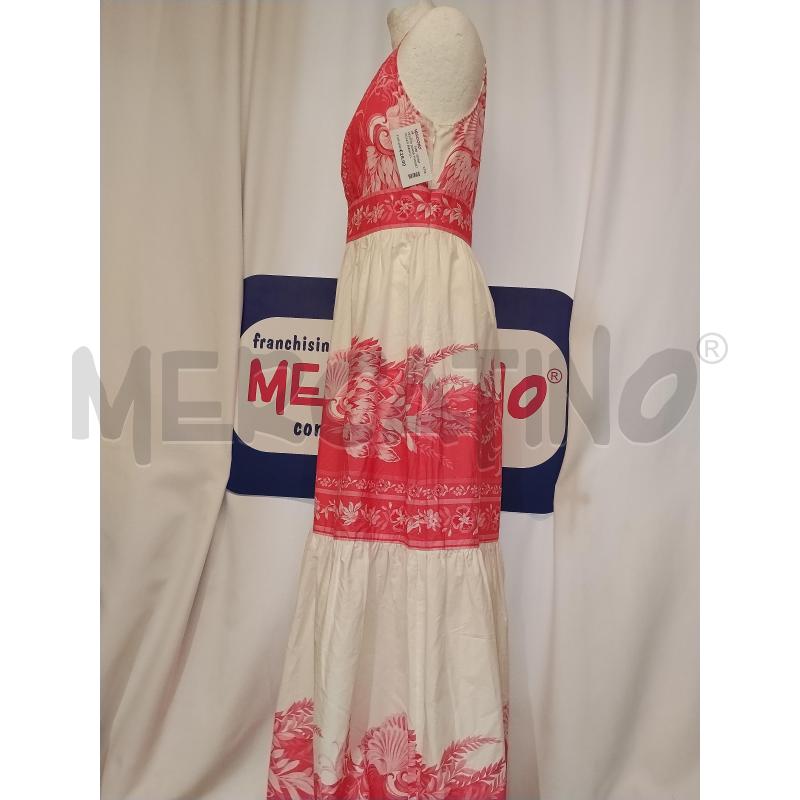 VESTITO DONNA TWINSET ROSA E BIANCO LUNGO  | Mercatino dell'Usato Catania stazione centrale 2