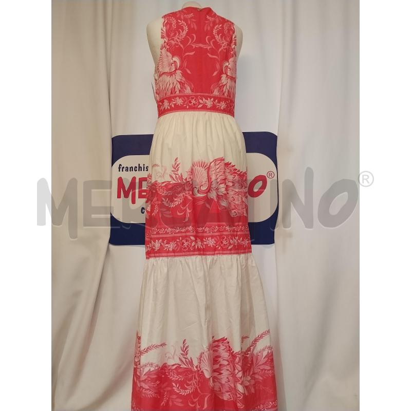 VESTITO DONNA TWINSET ROSA E BIANCO LUNGO  | Mercatino dell'Usato Catania stazione centrale 3
