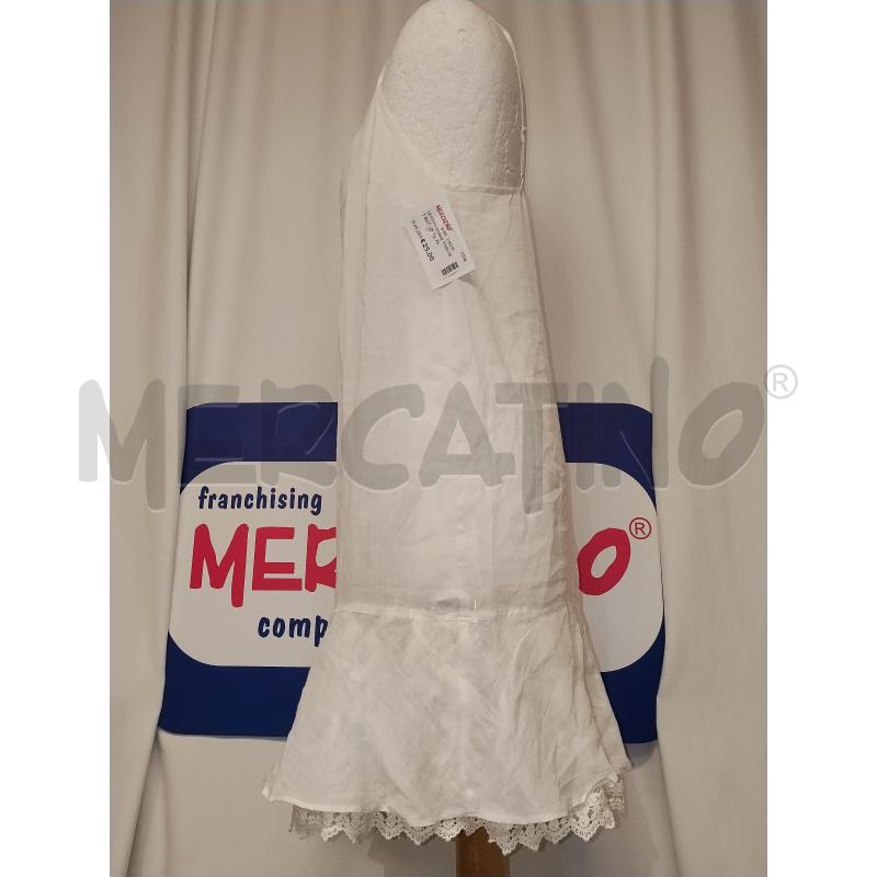 VESTITO DONNA TWIN SET BIANCO | Mercatino dell'Usato Catania stazione centrale 2