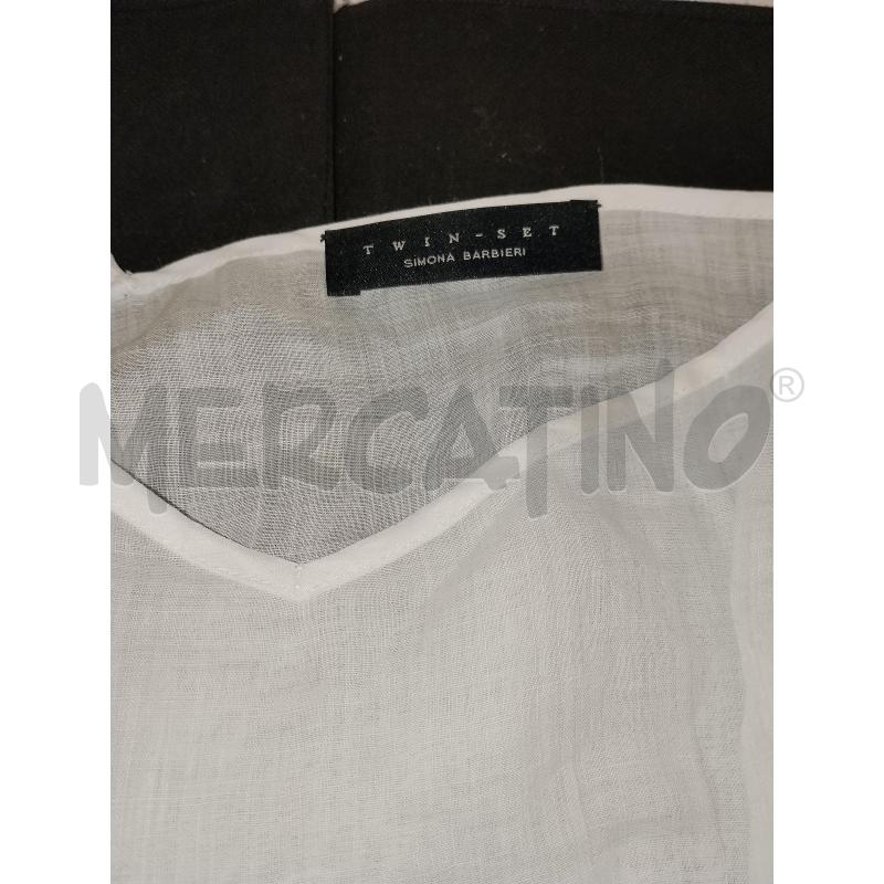 VESTITO DONNA TWIN SET BIANCO | Mercatino dell'Usato Catania stazione centrale 4