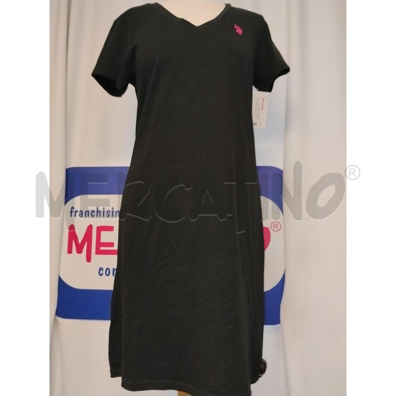 VESTITO DONNA U.S POLO ASSN NERO | Mercatino dell'Usato Catania stazione centrale 1