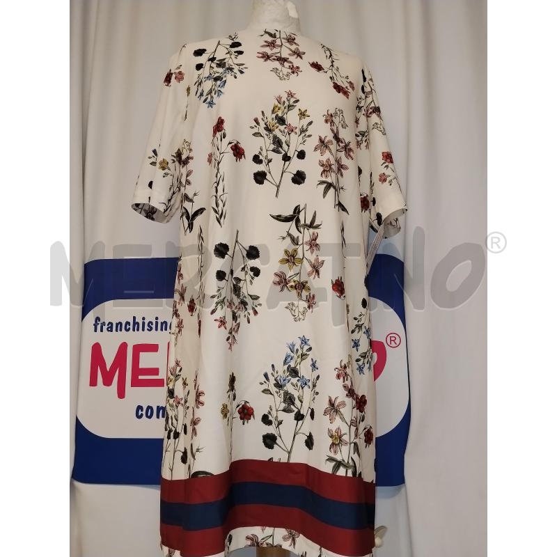 VESTITO DONNA VICOLO BIANCO A FIORI | Mercatino dell'Usato Catania stazione centrale 1