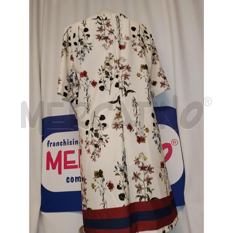 VESTITO DONNA VICOLO BIANCO A FIORI | Mercatino dell'Usato Catania stazione centrale 3