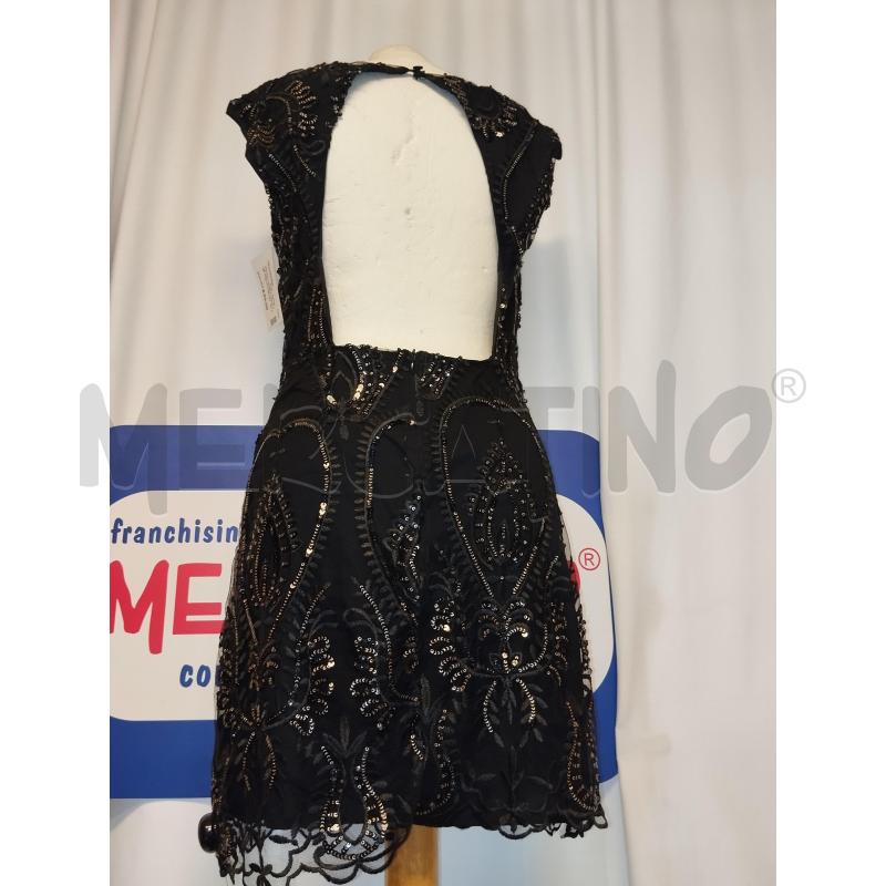 VESTITO DONNA VICOLO NERO CON PAILLETES | Mercatino dell'Usato Catania stazione centrale 3