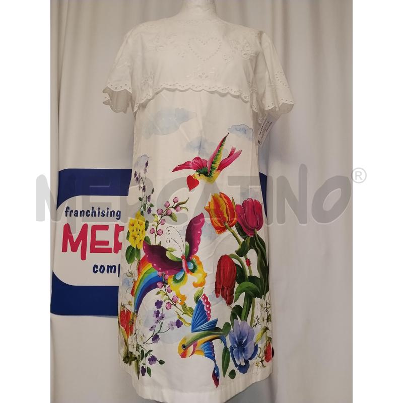 VESTITO DONNA WEEKEND BIANCO PIZZO SAN CARLO | Mercatino dell'Usato Catania stazione centrale 1