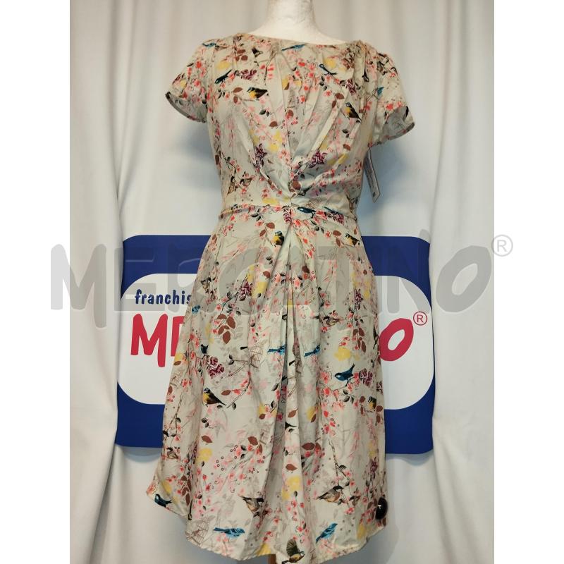 VESTITO DONNA YUMI BEIGE A FIORI  | Mercatino dell'Usato Catania stazione centrale 1