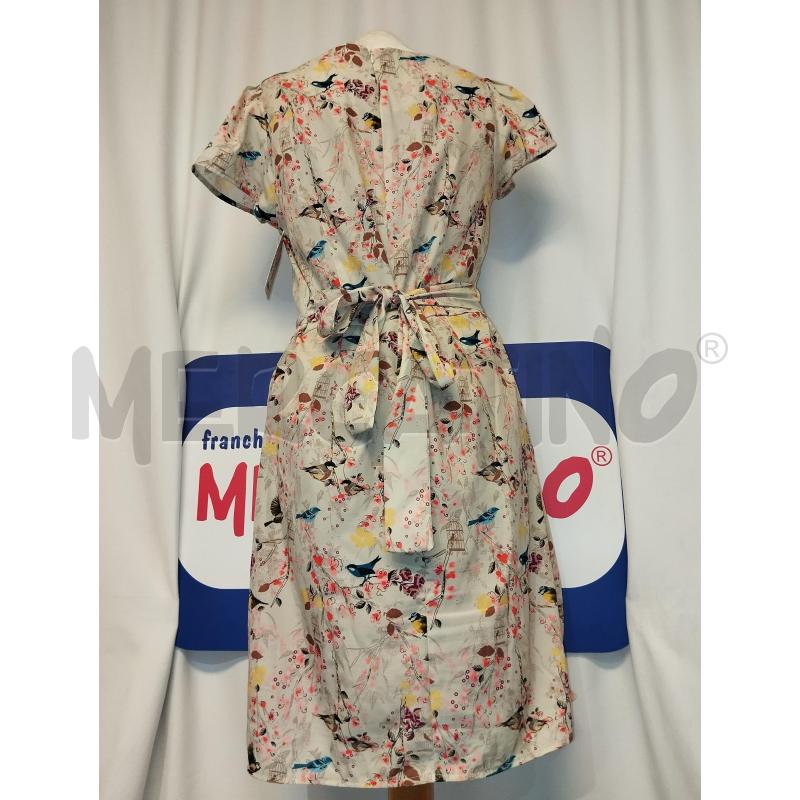VESTITO DONNA YUMI BEIGE A FIORI  | Mercatino dell'Usato Catania stazione centrale 3
