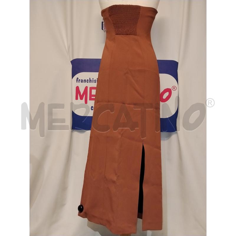 VESTITO DONNA ZARA COLOR MATTONE | Mercatino dell'Usato Catania stazione centrale 4