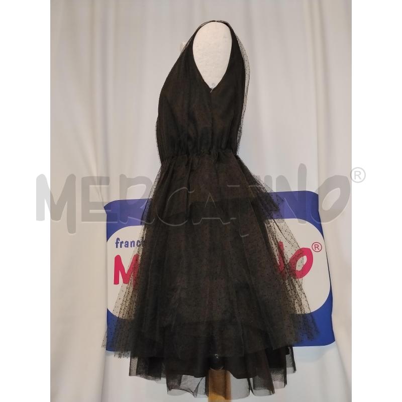 VESTITO DONNA ZARA NERO CON TULLE  | Mercatino dell'Usato Catania stazione centrale 2