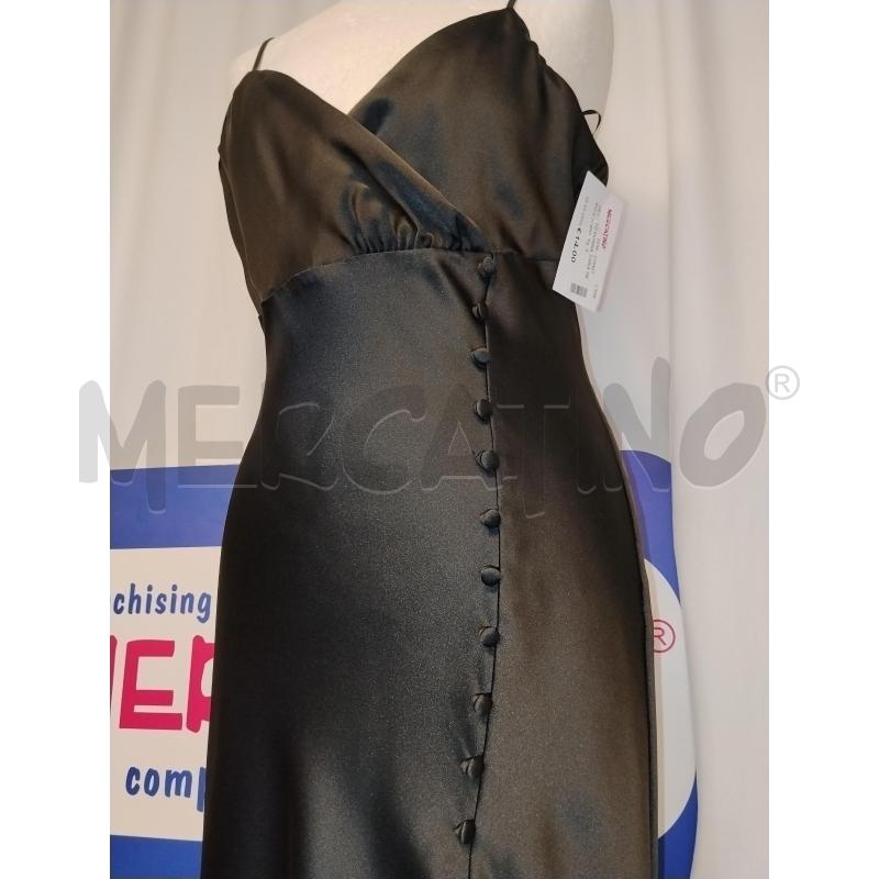 VESTITO DONNA ZARA NERO LUCIDO | Mercatino dell'Usato Catania stazione centrale 4