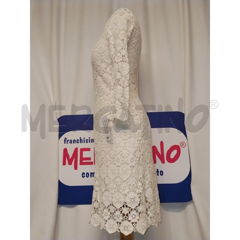 VESTITO DONNA ZARA PANNA TRAFORATO | Mercatino dell'Usato Catania stazione centrale 2