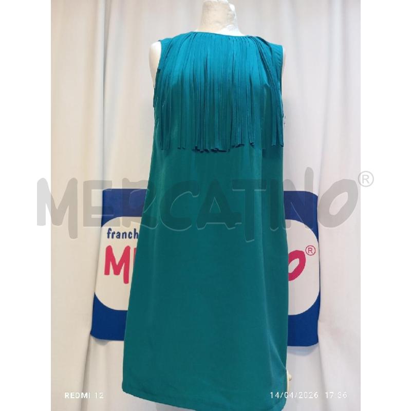 VESTITO DONNA ZARA VERDE  | Mercatino dell'Usato Catania stazione centrale 1