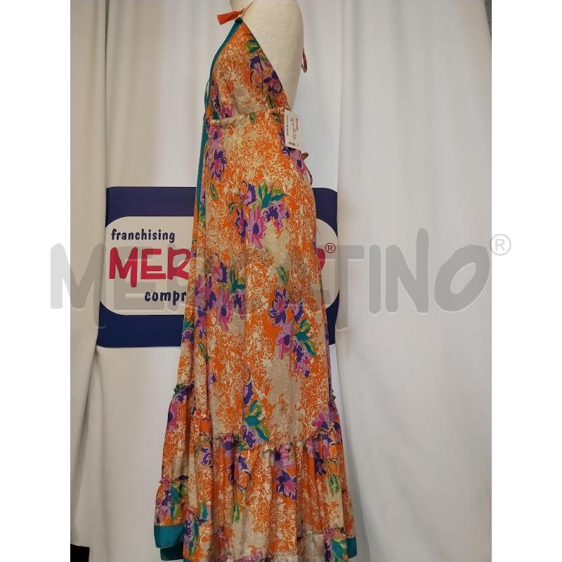 VESTITO DONNA  ARANCIONE | Mercatino dell'Usato Catania stazione centrale 2