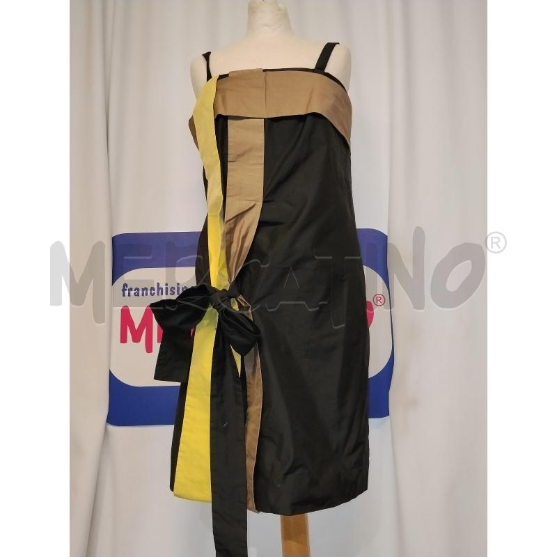VESTITO DONNA  BOSS  NERO  GIALLO E TORTORA  | Mercatino dell'Usato Catania stazione centrale 1