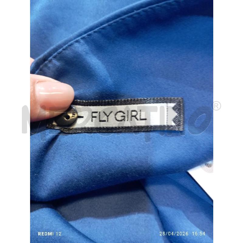 VESTITO DONNA  FLY GIRL BLU ELETTRICO  E BIANCO  | Mercatino dell'Usato Catania stazione centrale 5