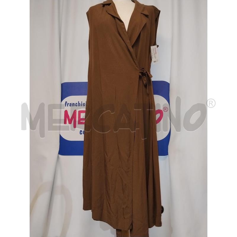 VESTITO DONNA  LUNGO MARRONE  EMPATHIE  | Mercatino dell'Usato Catania stazione centrale 1