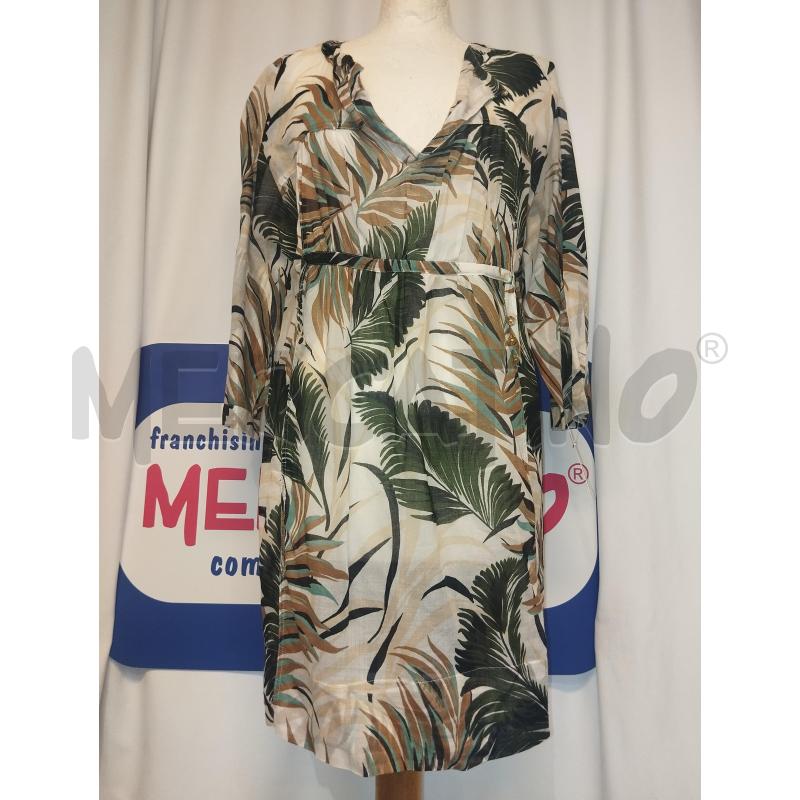VESTITO DONNA  MARELLA VERDE A FANTASIA | Mercatino dell'Usato Catania stazione centrale 1