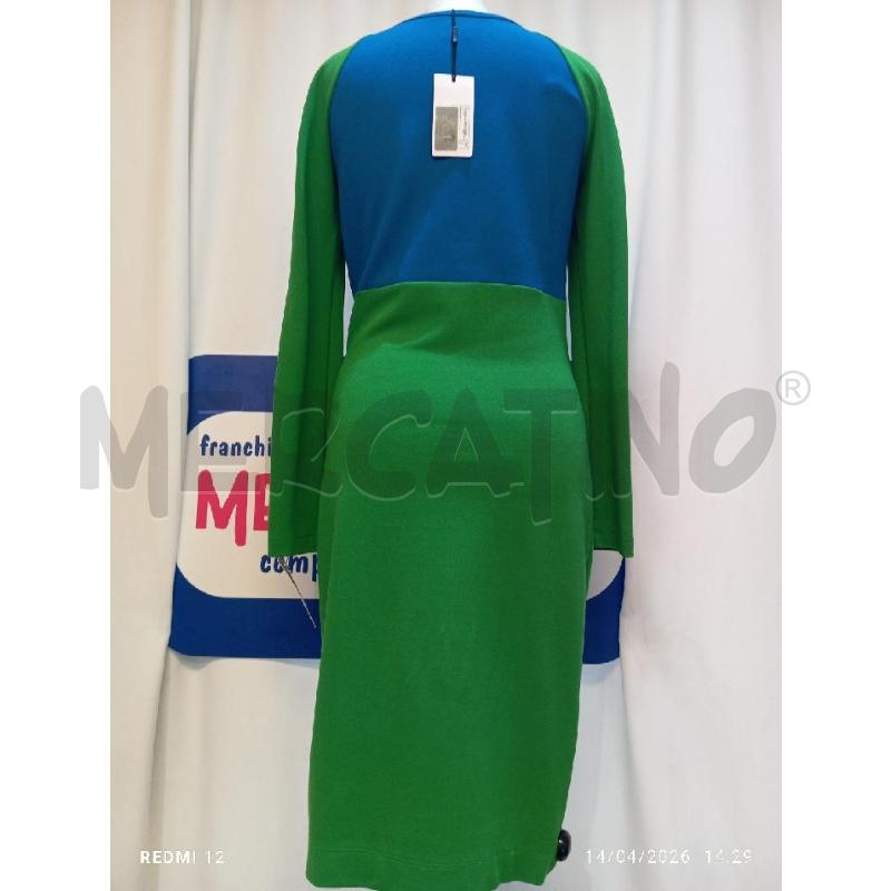 VESTITO DONNA  MISSONI  VERDE E AZZURRO | Mercatino dell'Usato Catania stazione centrale 2
