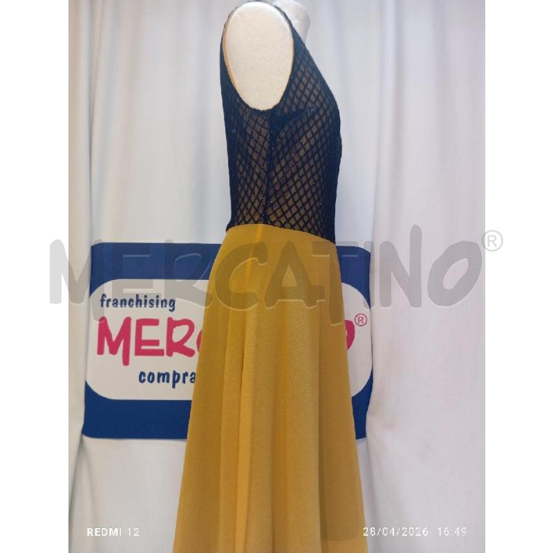 VESTITO DONNA  NATURAL B NERO E  BEIGE  | Mercatino dell'Usato Catania stazione centrale 2