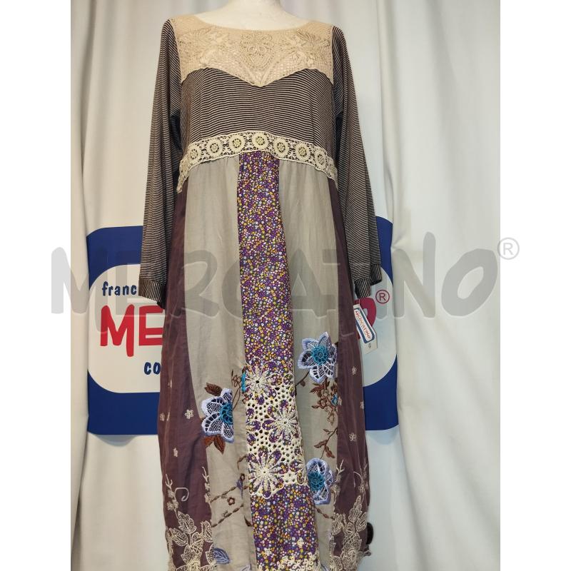 VESTITO DONNA  TORTORA E LILLA  CONTAINER | Mercatino dell'Usato Catania stazione centrale 1