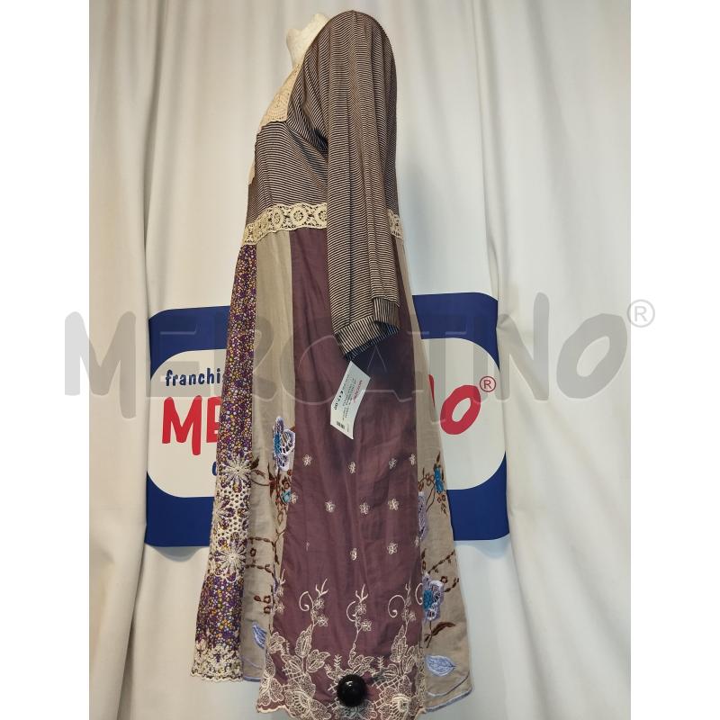 VESTITO DONNA  TORTORA E LILLA  CONTAINER | Mercatino dell'Usato Catania stazione centrale 2