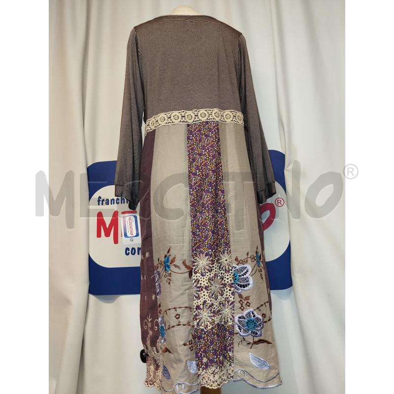 VESTITO DONNA  TORTORA E LILLA  CONTAINER | Mercatino dell'Usato Catania stazione centrale 3