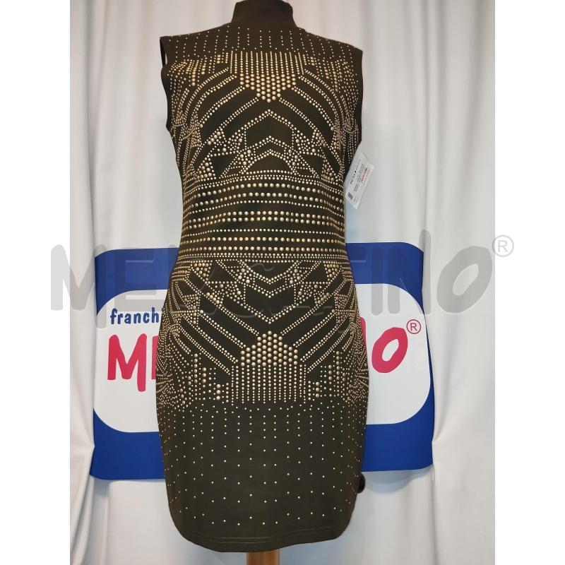 VESTITO DONNA  VERDE  BORCHE | Mercatino dell'Usato Catania stazione centrale 1
